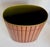 Mid-Century Modern 1960s Ransburg Wood Slat & Gold Metal Oval Wastebasket For Sale - Image 3 of 11