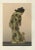Late 19th Century Japanese Woman in Traditional Kimono and Child Figurine, 1884, Lithograph on Paper For Sale - Image 5 of 6
