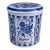 Mid-20th Century Dutch Delft Blue & White Covered Sugar Jar For Sale