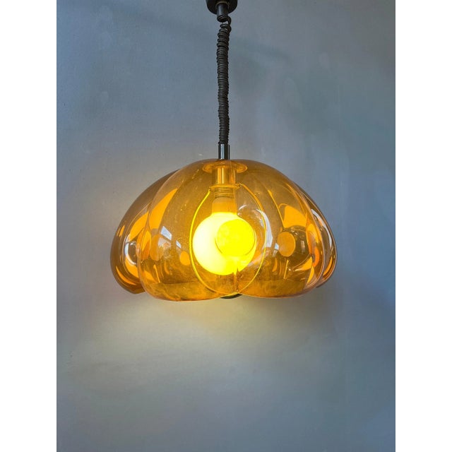 Mid-Century Modern Space Age Pendant Light from Herda, 1970s, in None conditions. Designed 1970 to 1979 Up to 250V...