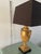 Vintage Chapman Sienna Marble Hollywood Regency Rams Head Urn Lamp For Sale - Image 9 of 9