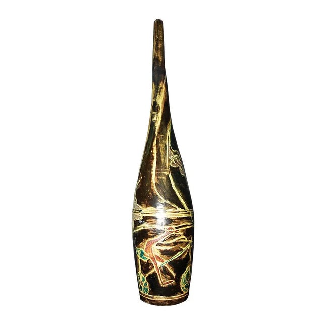 Racconto Vase Sculpture by Garrisi di Galatina, 1950s For Sale - Image 9 of 12