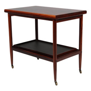 Vintage Bar Cart by Ole Wanscher, 1960s For Sale