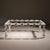 Brutalist Vintage French Brutalist Chain Link Coffee Table, 1970s For Sale - Image 3 of 17