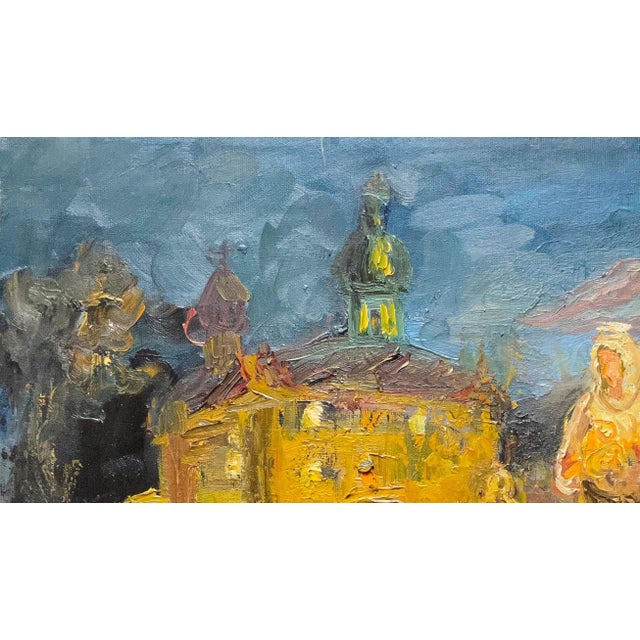 FREE SHIPPING worldwide. The painting will be rolled up and packed securely in a special protective tube. Note: The...