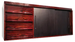 Mid-Century Italian Macassar Ebony Sideboard, 1950s