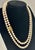 Vintage Cultured Akoya Pearl Strand Necklace Opera Length with Diamond Clasp For Sale - Image 12 of 18