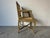 1970s Hollywood Regency French Louis XV Style Carved Wood Cane Fauteuil Armchair For Sale - Image 9 of 12