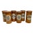 Set of 6 Antique Treen Apothecary Jars / Canisters For Sale