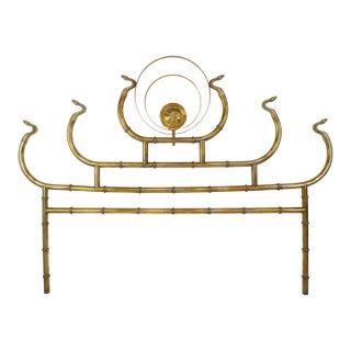 1960s Big Size Cobra Headboard Attributed to Arturo Pani For Sale