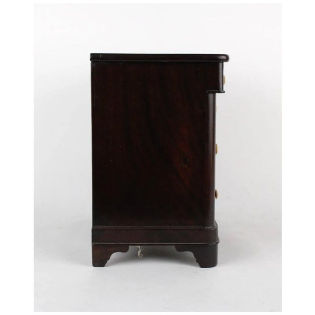 Brown Antique Salesman Sample Empire Mahogany Chest of Drawers For Sale - Image 8 of 11
