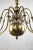 2000 - 2009 Flemish Brass 8-Armed Chandelier For Sale - Image 5 of 9