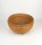 Wood Rattan Round Flower Stand Plant Holder, Italy, 1960s For Sale - Image 7 of 10