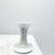 Mid-Century Modern Minimalist White-Glazed Porcelain Vase by Jan Van Der Vaart, Netherlands, 1987 For Sale - Image 3 of 13