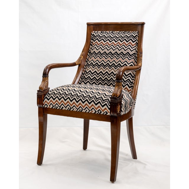 French 1990s Occasional Side Chair For Sale - Image 3 of 3