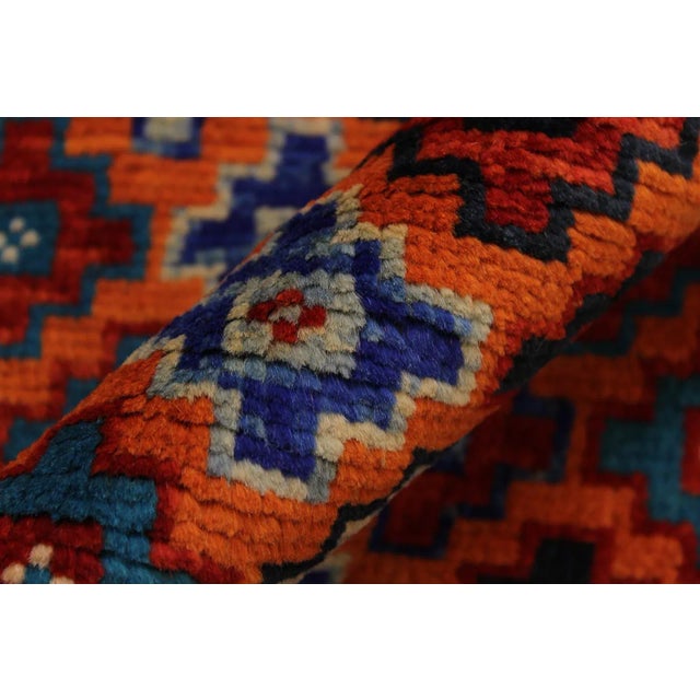 1990s Contemporary Vintage Balouchi Wool Rug - 5'1 X 6'8 For Sale In New York - Image 6 of 9