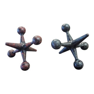 Two Vintage Mid Century Modern Irin Jacks For Sale