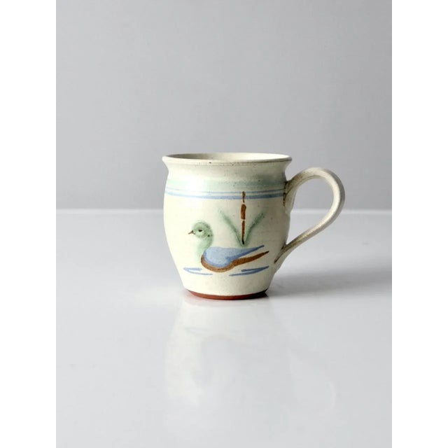 Vintage Studio Pottery Mug For Sale - Image 12 of 12