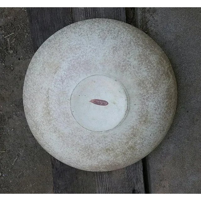 Mid-Century Modern Marc Bellaire California Pottery Large Ceramic Dish by Ceramic Artist Marc Bellaire For Sale - Image 3 of 11