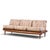 Hans Olsen Model 161 Danish Teak and Cane Modular 2-Seat Sofa With Table - Pair For Sale - Image 9 of 18