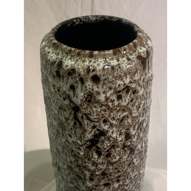Mid-Century Modern 1960s Scheurich Lava Vase For Sale - Image 3 of 10