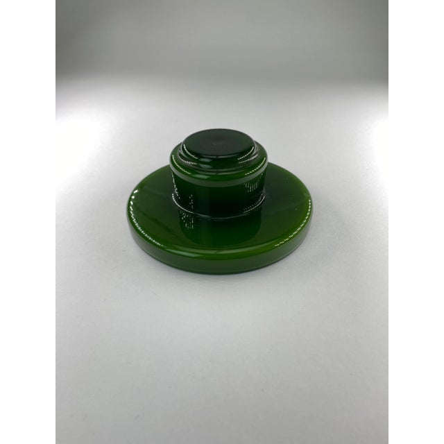 Jade Michael Bang Holmegaard Glasværk Palet Herring Bowl & Egg Cup Set- 2 Pieces For Sale - Image 8 of 10