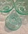 Glass Vintage Aqua Depression Glass Dessert Cups - Set of 8 For Sale - Image 7 of 8