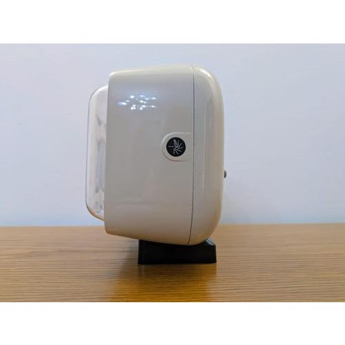 Cream First Version Cream-colored Cifra 5 Flip Clock from Solari & C. Udine Italy, 1960s For Sale - Image 8 of 18