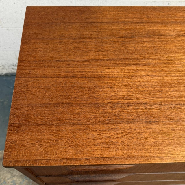Vintage Danish Modern Teak Five-Drawer Chest by Ejsing Møbelfabrik, Circa 1950s For Sale - Image 4 of 8