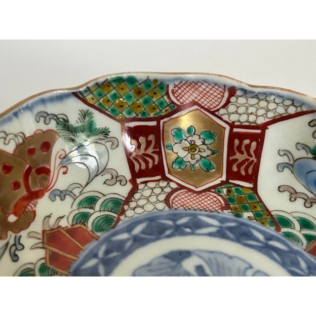 Antique Japanese Imari Bowl, Meiji Period For Sale In Los Angeles - Image 6 of 12