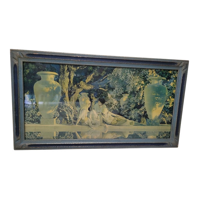 Mid 20th Century Garden of Allah Framed Print by Maxfield Parrish For Sale