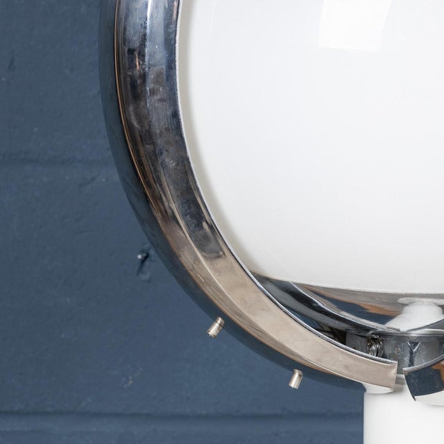 20th Century Italian Space Age Floor Lamp with Hand Blown Venetian Glass, 1970 For Sale - Image 13 of 18