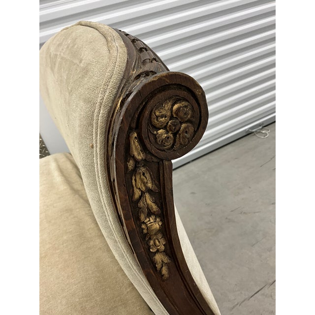 Gorgeous Antique Louis XVI French Daybed Sofa Settee For Sale - Image 14 of 14