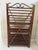 Brown Vintage McGuire-Style Rattan & Woven Cane Étagère For Sale - Image 8 of 12
