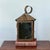 Farmhouse Antique Handcrafted Punched Tin & Copper Lantern | Folk Art Candle Lantern With Original Glass Door For Sale - Image 3 of 10