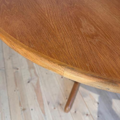 Vintage Round Teak Dining Table from Skovby Møbelfabrik, 1960s For Sale - Image 6 of 12