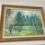 Pistachio Vintage Central Park Landscape Oil Painting on Canvas, Framed For Sale - Image 8 of 11