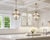 Matched pair of discontinued 19th C. Victorian Hotel Globe Pendant Chandeliers by Restoration Hardware, inspired by the...