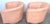 Pair of Diminutive 1970s Pink Silk Channel-Quilted Swivel Club Chairs For Sale - Image 13 of 15