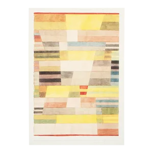 1989 After Paul Klee "Monument in Fertile Country", Full-Color Print From France
