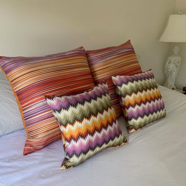 Missoni Home Large Decorative Pillows Pair Chairish