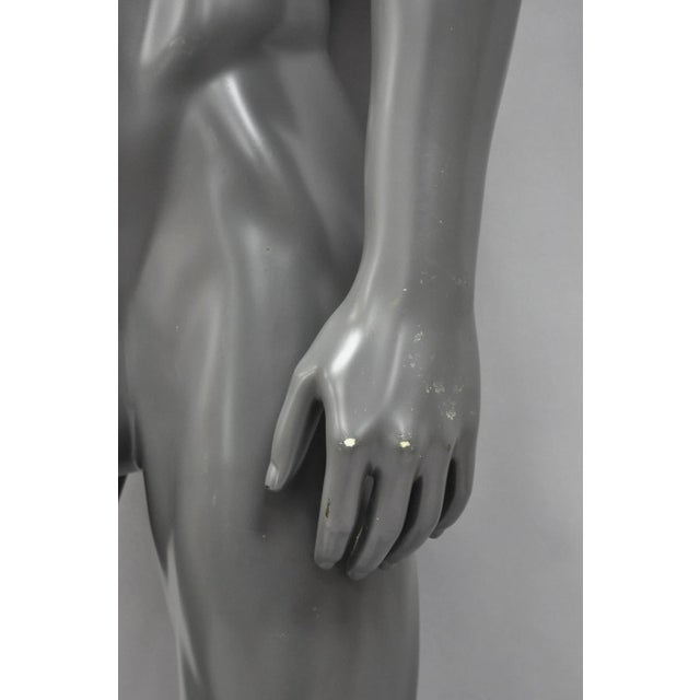 Silver Nike NFL Fusion Specialties Polyurethane Full Body Male Mannequin Store Display For Sale - Image 8 of 18