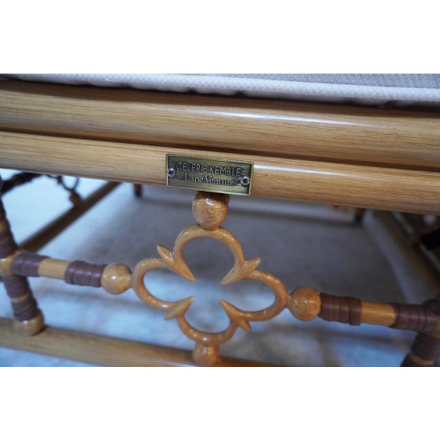 Metal Lane Venture Mimi Outdoor Ottomans by Celerie Kemble, A Pair For Sale - Image 7 of 11