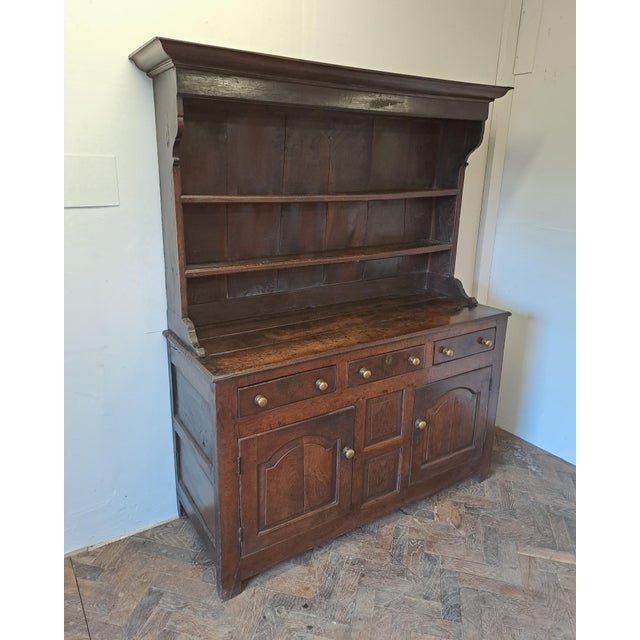Small 18th Century North Welsh Oak Dresser, 1750s For Sale - Image 11 of 11