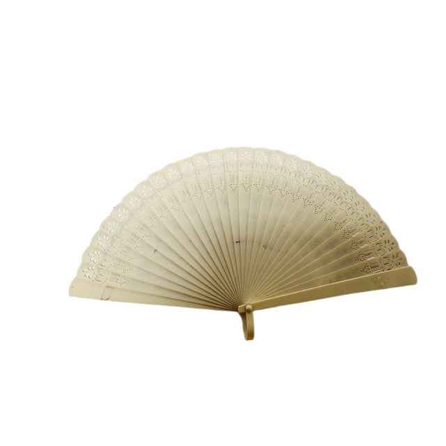 Art Nouveau Polish Celluloid Fan, 1930s For Sale - Image 5 of 13