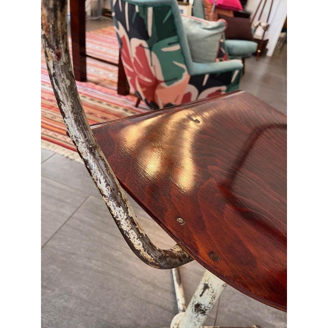 1950s Industrial Swivel Chair from Blaha, 1950s For Sale - Image 5 of 13