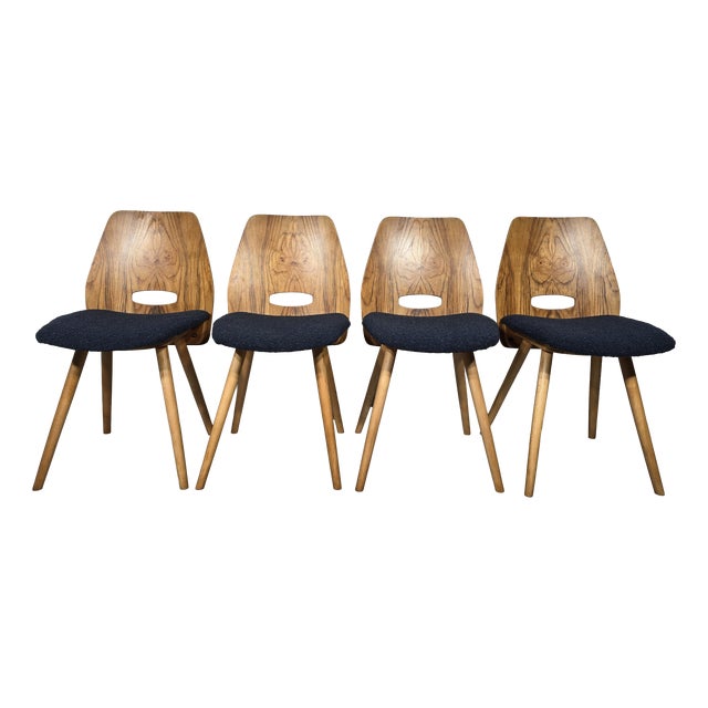 Chairs by Frantisek Jirak, 1960s, Set of 4 For Sale