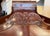 19th Century Italian Carved Inlaid Mahogany Burl Full Bed For Sale - Image 9 of 18