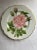 Shabby Chic Vintage Mid 20th Century Hand Painted Pink Cottage Roses Porcelain Plates - a Pair For Sale - Image 3 of 8