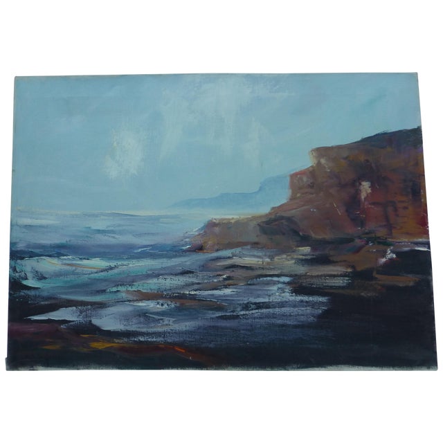 H.L. Musgrave MCM Rockport Painting Chairish